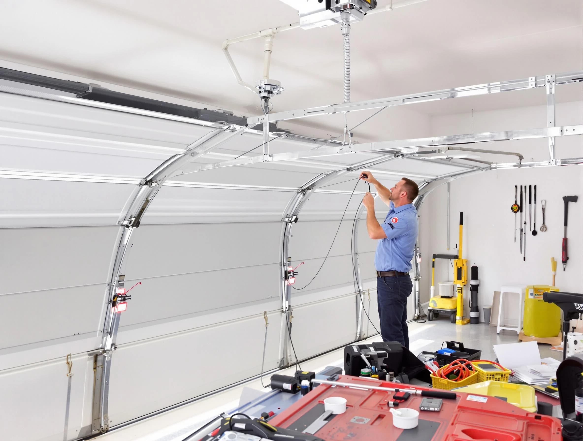 Garage door cable repair service by Mapleton Garage Door Repair in Mapleton