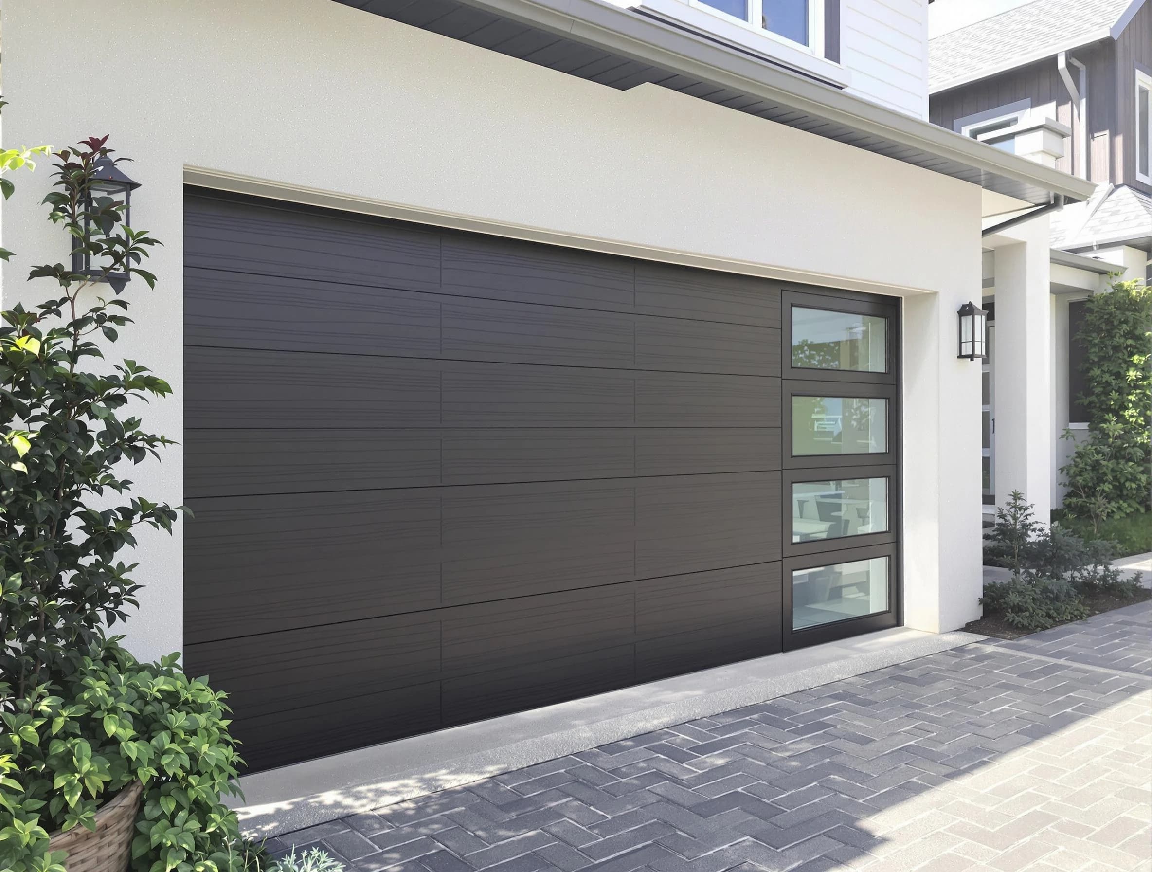 Custom garage door installation by Mapleton Garage Door Repair in Mapleton