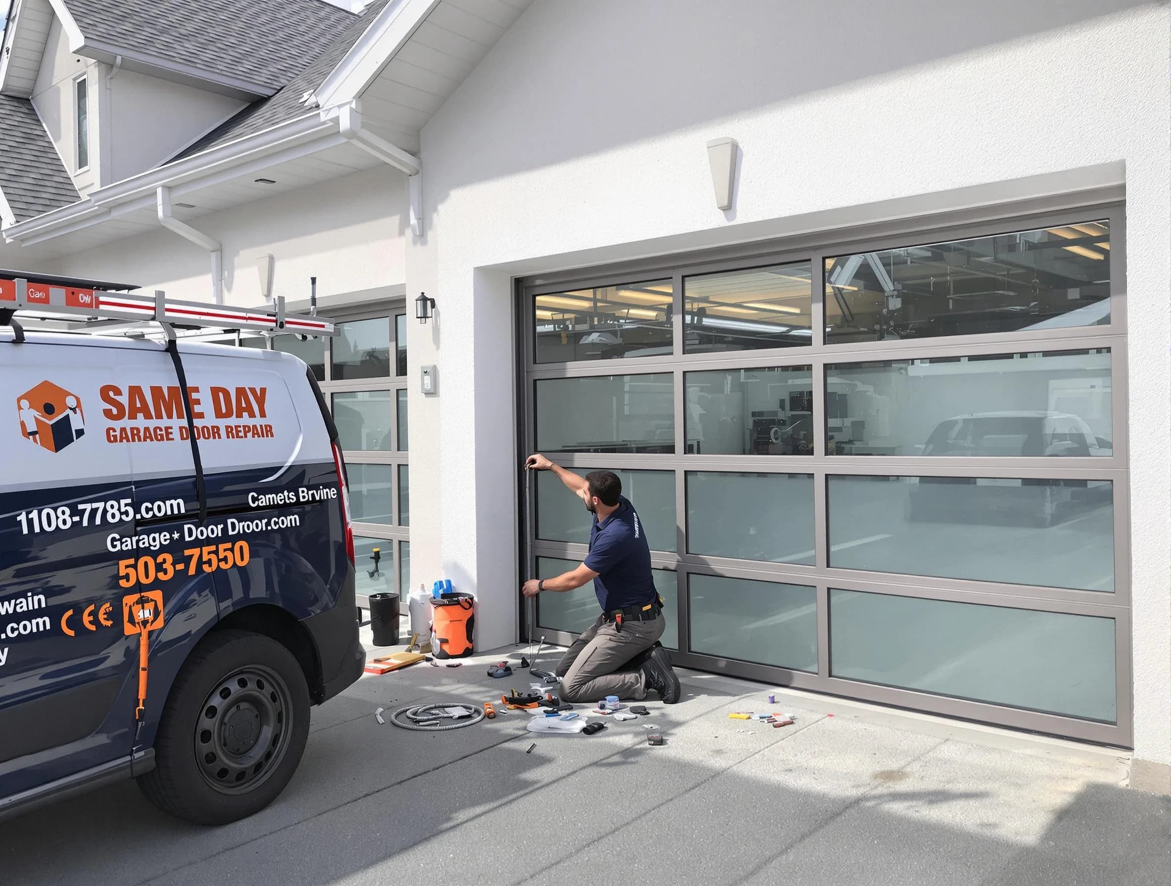 Same-day garage door repair service by Mapleton Garage Door Repair in Mapleton