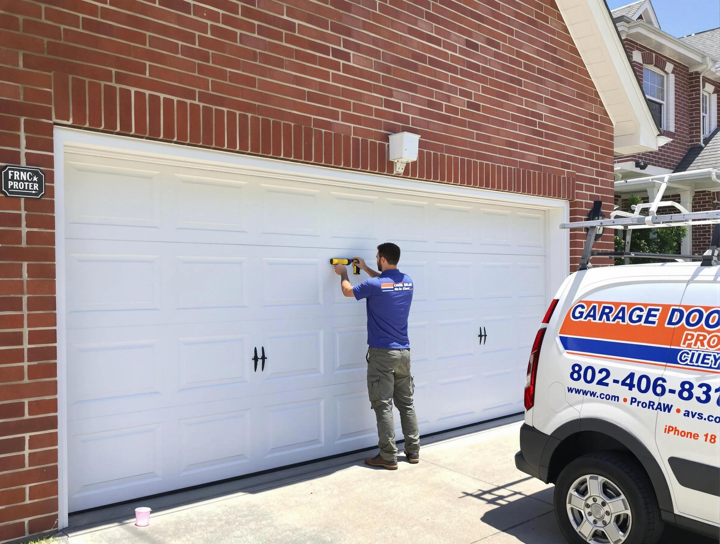 Local garage door repair service by Mapleton Garage Door Repair in Mapleton